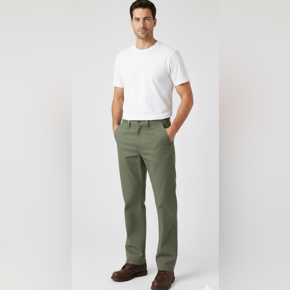 Weatherproof Tech Pant Men's Olive Green Pants